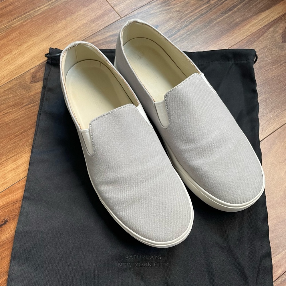 Saturdays NYC Vass Twill Slip-ons